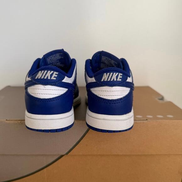 Nike Dunk Low ‘Concord’ Toddler Sneakers FB9108-106 - SZ 11 C - Picture 11 of 14